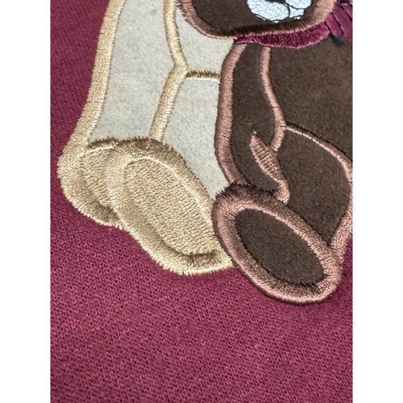 Vintage MC Energy Maroon Large Teddy Bears Love is Being A Grandma Sweatshirt - Picture 8 of 9